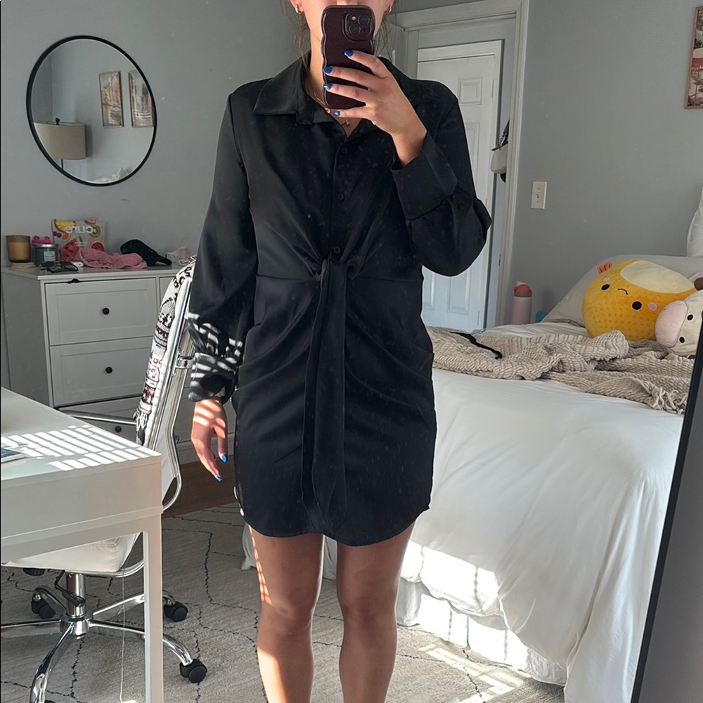 Elegant Black Women's Dress